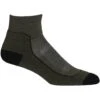 Icebreaker Hike+ Light Mini Socks Men - Loden/Black/Gritstone Hthr -Icebreaker icebreaker mens hike plus light mini socks loden black gritstone hthr 1 1377852