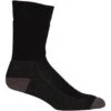 Icebreaker Hike+ Medium Crew Socks Men - Black/Mink/Monsoon -Icebreaker icebreaker mens hike plus medium crew socks black mink monsoon 1 1039942
