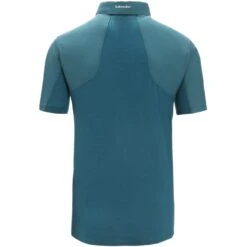 Icebreaker Hike Short Sleeve Top Men - Green Glory -Icebreaker icebreaker mens hike short sleeve top green glory 2 1382642