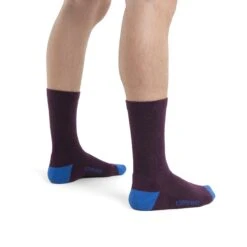 Icebreaker Lifestyle Light Crew Socks Men - Nightshade/Lazurite 6 Icebreaker Lifestyle Light Crew Socks Men - Nightshade/Lazurite -Icebreaker icebreaker mens lifestyle light crew socks nightshade lazurite 2 1552196