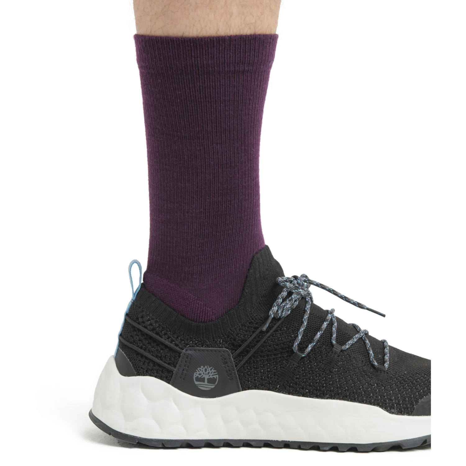 Icebreaker Lifestyle Light Crew Socks Men - Nightshade/Lazurite 5 Icebreaker Lifestyle Light Crew Socks Men - Nightshade/Lazurite - Image 3
