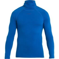 Icebreaker MerinoFine™ Long Sleeve Roll Neck Shirt Men - Lazurite -Icebreaker icebreaker mens merinofine long sleeve roll neck lazurite 1 1487158