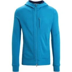 Icebreaker Quantum III Long Sleeve Zip Hood Midlayer Men - Geo Blue/Royal Navy 16 Icebreaker Quantum III Long Sleeve Zip Hood Midlayer Men - Geo Blue/Royal Navy -Icebreaker icebreaker mens quantum iii long sleeve zip hood midlayer geo blue royal navy 1 1381788