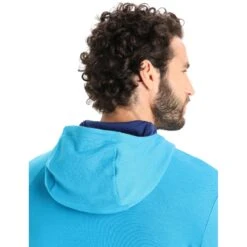 Icebreaker Quantum III Long Sleeve Zip Hood Midlayer Men - Geo Blue/Royal Navy 23 Icebreaker Quantum III Long Sleeve Zip Hood Midlayer Men - Geo Blue/Royal Navy -Icebreaker icebreaker mens quantum iii long sleeve zip hood midlayer geo blue royal navy 8 1457806