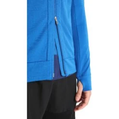 Icebreaker Quantum III Long Sleeve Zip Hood Midlayer Men - Lazurite/Royal Navy 23 Icebreaker Quantum III Long Sleeve Zip Hood Midlayer Men - Lazurite/Royal Navy -Icebreaker icebreaker mens quantum iii long sleeve zip hood midlayer lazurite royal navy 10 1263936