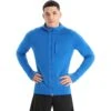 Icebreaker Quantum III Long Sleeve Zip Hood Midlayer Men - Lazurite/Royal Navy -Icebreaker icebreaker mens quantum iii long sleeve zip hood midlayer lazurite royal navy 2 1263926