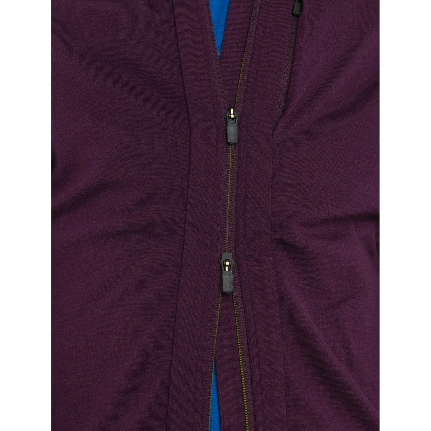 Icebreaker Quantum III Long Sleeve Zip Hood Midlayer Men - Nightshade 8 Icebreaker Quantum III Long Sleeve Zip Hood Midlayer Men - Nightshade - Image 6