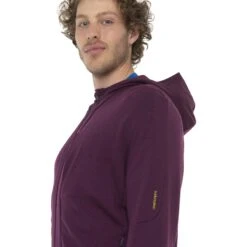 Icebreaker Quantum III Long Sleeve Zip Hood Midlayer Men - Nightshade 17 Icebreaker Quantum III Long Sleeve Zip Hood Midlayer Men - Nightshade -Icebreaker icebreaker mens quantum iii long sleeve zip hood midlayer nightshade model 5 1498891