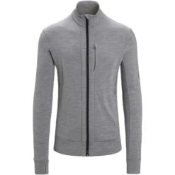 Icebreaker Quantum III Long Sleeve Zip Midlayer Men - Metro Hthr/Black 14 Icebreaker Quantum III Long Sleeve Zip Midlayer Men - Metro Hthr/Black -Icebreaker icebreaker mens quantum iii long sleeve zip midlayer metro hthr black 1 1381749