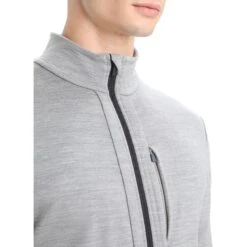 Icebreaker Quantum III Long Sleeve Zip Midlayer Men - Metro Hthr/Black 17 Icebreaker Quantum III Long Sleeve Zip Midlayer Men - Metro Hthr/Black -Icebreaker icebreaker mens quantum iii long sleeve zip midlayer metro hthr black 6 1381754
