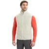 Icebreaker RealFleece™ High Pile Vest Men - Ecru HTHR/Snow -Icebreaker icebreaker mens realfleece high pile vest ecru hthr snow 1 1487194