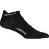 Icebreaker Run+ Ultralight Micro Socks Men - Black/Snow
