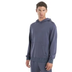 Icebreaker Shifter II Long Sleeve Hoodie Men - Graphite