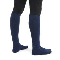 Icebreaker Ski+ Light OTC Socks Men - Royal Navy/Nightshade/Lazurit -Icebreaker icebreaker mens ski plus light otc socks royal navy nightshade lazurit model 2 1498940