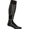 Icebreaker Ski+ Medium OTC Alpine Geo Socks Men - Black/Snow 2 Icebreaker Ski+ Medium OTC Alpine Geo Socks Men - Black/Snow -Icebreaker icebreaker mens ski plus medium otc alpine geo socks black snow 1 1264122