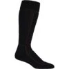 Icebreaker Ski+ Medium OTC Socks Men - Black/Royal Navy/Espresso -Icebreaker icebreaker mens ski plus medium otc socks black royal navy espresso 1 1040280
