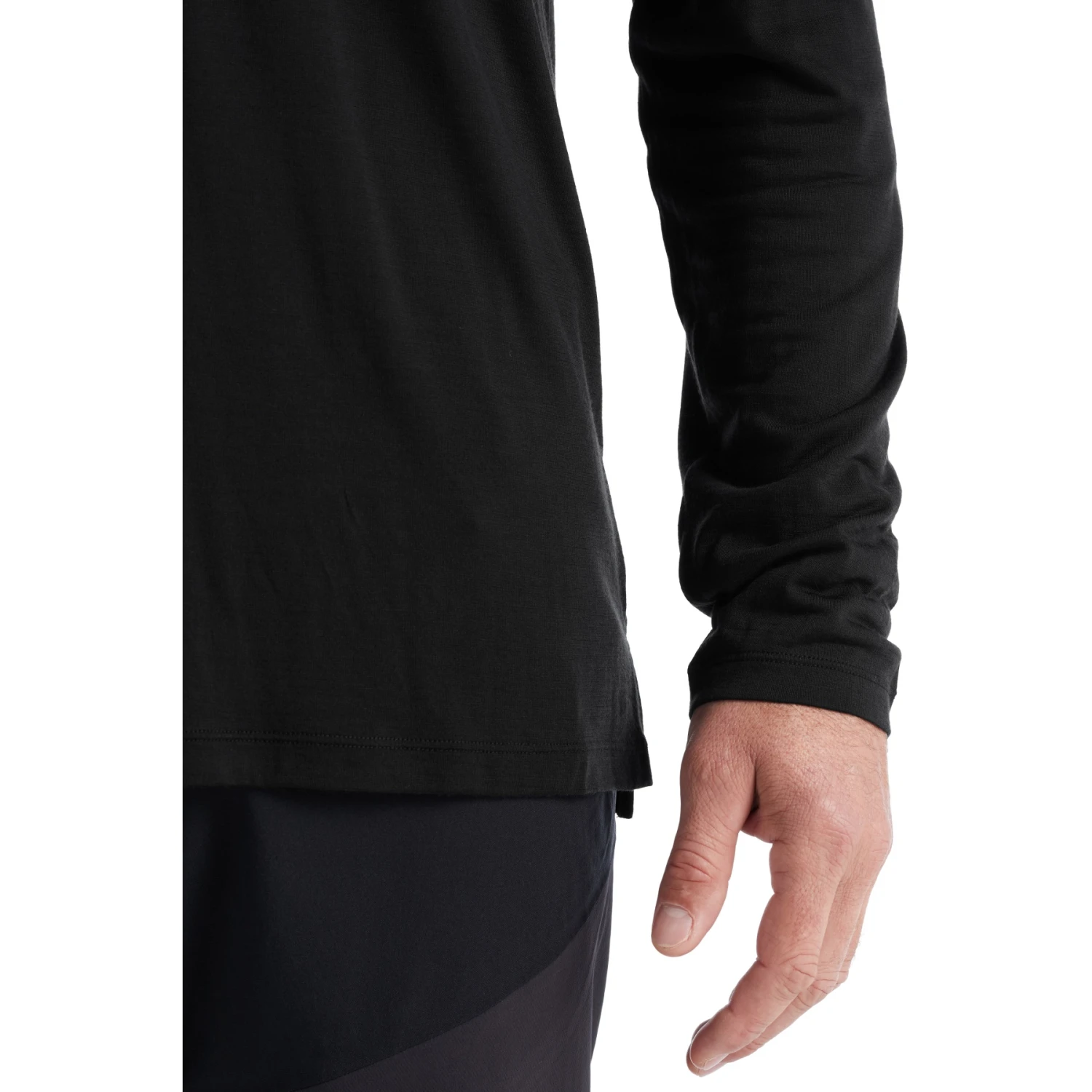 Icebreaker Sphere II Long Sleeve Tee Men - Black 9 Icebreaker Sphere II Long Sleeve Tee Men - Black - Image 7