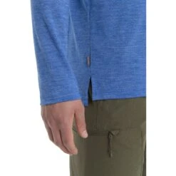 Icebreaker Sphere II Long Sleeve Tee Men - Lazurite HTHR 9 Icebreaker Sphere II Long Sleeve Tee Men - Lazurite HTHR -Icebreaker icebreaker mens sphere ii long sleeve tee lazurite hthr model 4 1498967