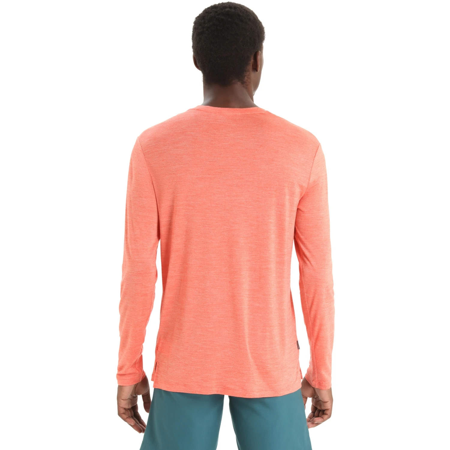 Icebreaker Sphere II Long Sleeve Tee Men - Vibrant Earth Hthr 4 Icebreaker Sphere II Long Sleeve Tee Men - Vibrant Earth Hthr - Image 2
