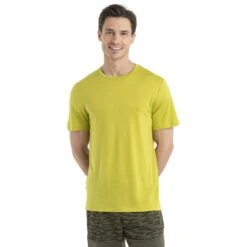 Icebreaker Sphere II Short Sleeve Tee Men - Bio Lime
