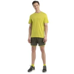 Icebreaker Sphere II Short Sleeve Tee Men - Bio Lime 12 Icebreaker Sphere II Short Sleeve Tee Men - Bio Lime -Icebreaker icebreaker mens sphere ii short sleeve tee bio lime model 3 1498980