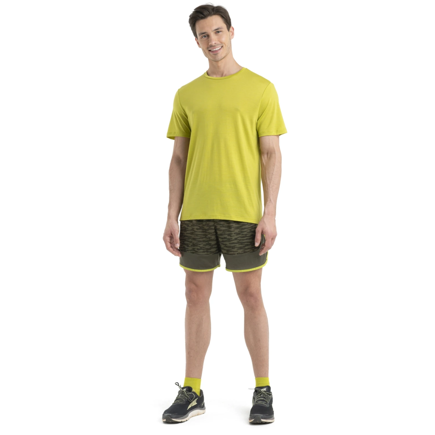 Icebreaker Sphere II Short Sleeve Tee Men - Bio Lime 7 Icebreaker Sphere II Short Sleeve Tee Men - Bio Lime - Image 5