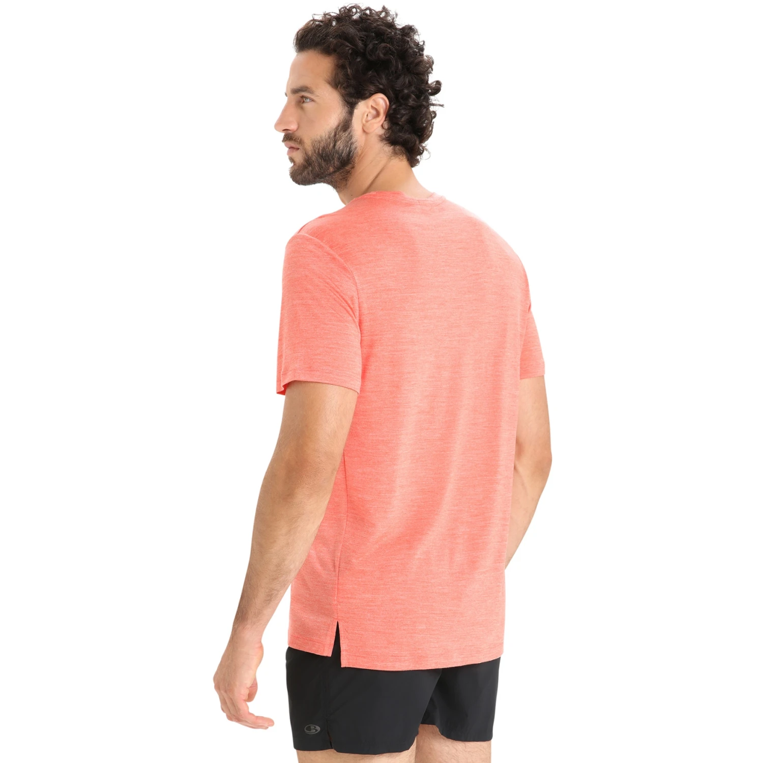 Icebreaker Sphere II Short Sleeve Tee Men - Vibrant Earth Hthr 4 Icebreaker Sphere II Short Sleeve Tee Men - Vibrant Earth Hthr - Image 2