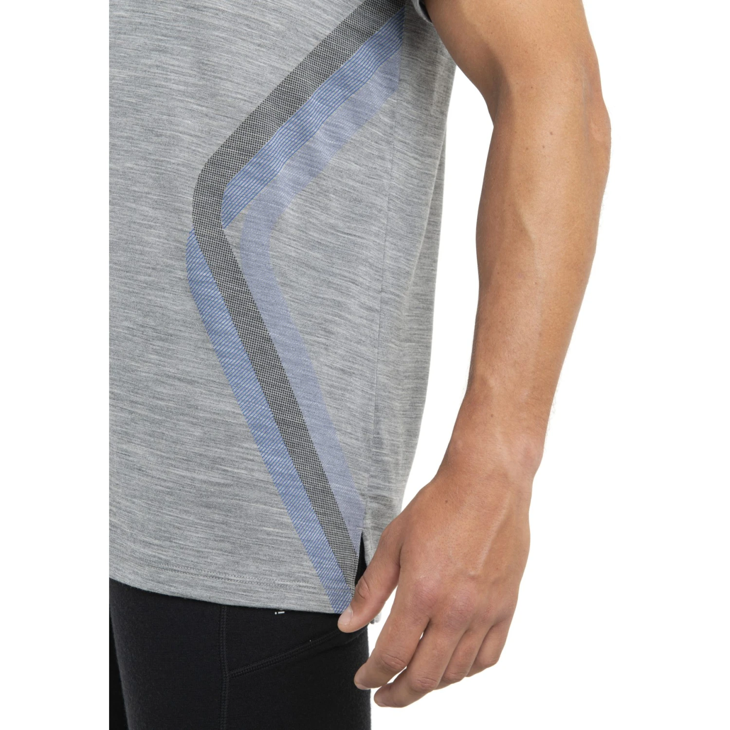 Icebreaker Sphere II Synergism Short Sleeve Tee Men - Metro HTHR 9 Icebreaker Sphere II Synergism Short Sleeve Tee Men - Metro HTHR - Image 7