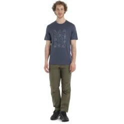 Icebreaker Tech Lite II Camp Essentials Short Sleeve Tee Men - Graphite 8 Icebreaker Tech Lite II Camp Essentials Short Sleeve Tee Men - Graphite -Icebreaker icebreaker mens tech lite ii camp essentials short sleeve tee graphite model 3 1499060