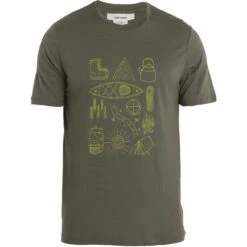 Icebreaker Tech Lite II Camp Essentials Short Sleeve Tee Men - Loden 11 Icebreaker Tech Lite II Camp Essentials Short Sleeve Tee Men - Loden -Icebreaker icebreaker mens tech lite ii camp essentials short sleeve tee loden 1 1486485