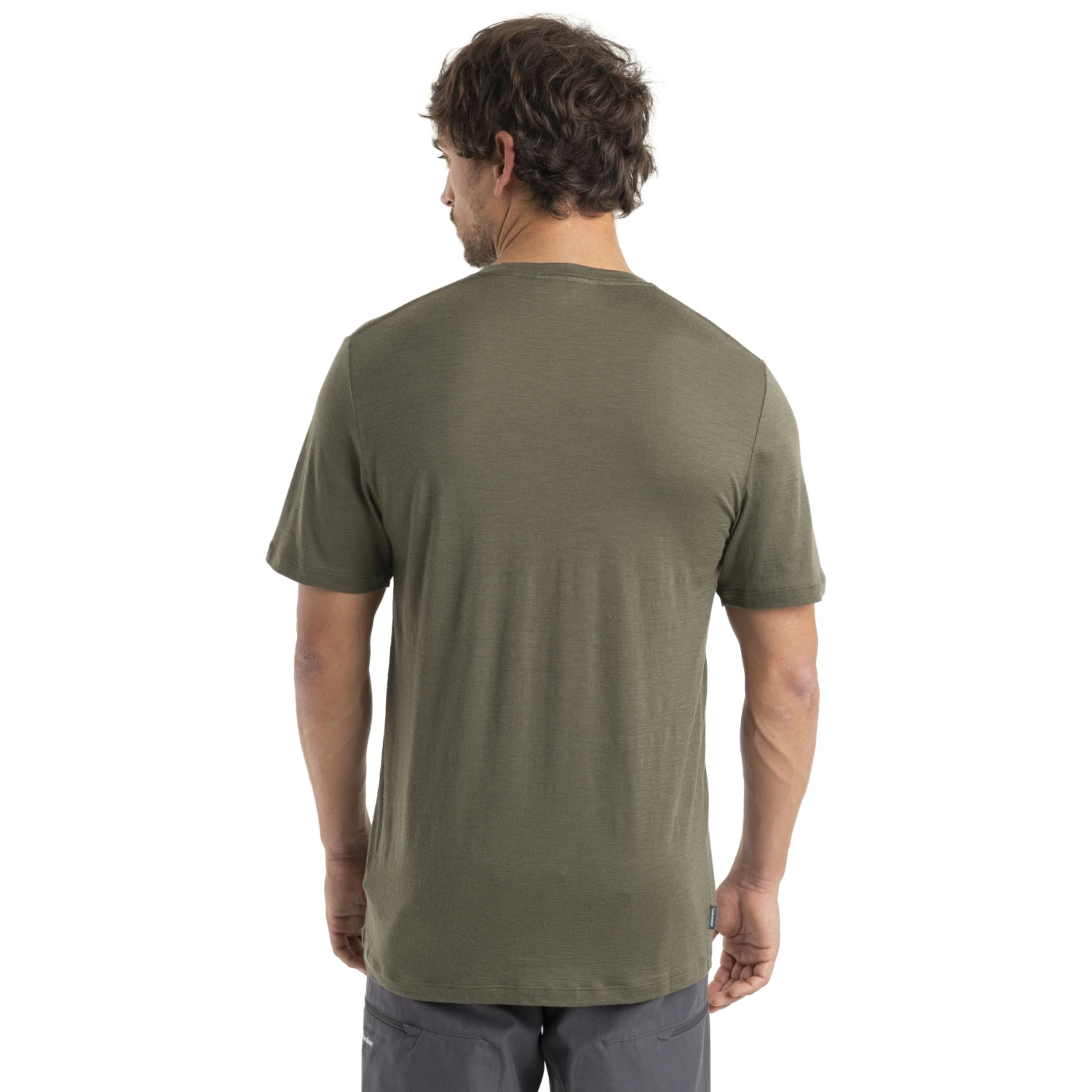 Icebreaker Tech Lite II Camp Essentials Short Sleeve Tee Men - Loden 4 Icebreaker Tech Lite II Camp Essentials Short Sleeve Tee Men - Loden - Image 2