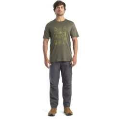 Icebreaker Tech Lite II Camp Essentials Short Sleeve Tee Men - Loden 13 Icebreaker Tech Lite II Camp Essentials Short Sleeve Tee Men - Loden -Icebreaker icebreaker mens tech lite ii camp essentials short sleeve tee loden model 3 1499064