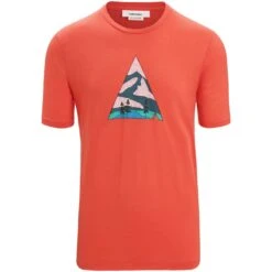 Icebreaker Tech Lite II Camping Grounds Short Sleeve Tee Men - Vibrant Earth 10 Icebreaker Tech Lite II Camping Grounds Short Sleeve Tee Men - Vibrant Earth -Icebreaker icebreaker mens tech lite ii camping grounds short sleeve tee vibrant earth 1 1382807