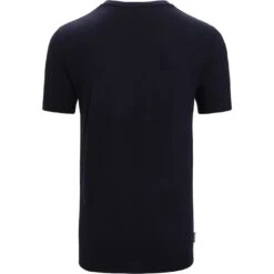 Icebreaker Tech Lite II IB Essential Logo Short Sleeve Tee Men - Midnight Navy -Icebreaker icebreaker mens tech lite ii ib essential logo short sleeve tee midnight navy 2 1382904