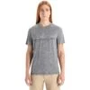 Icebreaker Tech Lite II Icebreaker Short Sleeve Tee Men - Gritstone Hthr -Icebreaker icebreaker mens tech lite ii icebreaker short sleeve tee gritstone hthr 3 1382940