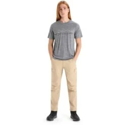 Icebreaker Tech Lite II Icebreaker Short Sleeve Tee Men - Gritstone Hthr 12 Icebreaker Tech Lite II Icebreaker Short Sleeve Tee Men - Gritstone Hthr -Icebreaker icebreaker mens tech lite ii icebreaker short sleeve tee gritstone hthr 5 1382942