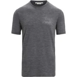 Icebreaker Tech Lite II Mountain Sunset Short Sleeve Tee Men - Gritstone Hthr 12 Icebreaker Tech Lite II Mountain Sunset Short Sleeve Tee Men - Gritstone Hthr -Icebreaker icebreaker mens tech lite ii mountain sunset short sleeve tee gritstone hthr 1 1382969