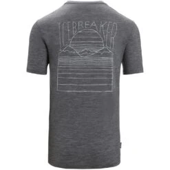 Icebreaker Tech Lite II Mountain Sunset Short Sleeve Tee Men - Gritstone Hthr 13 Icebreaker Tech Lite II Mountain Sunset Short Sleeve Tee Men - Gritstone Hthr -Icebreaker icebreaker mens tech lite ii mountain sunset short sleeve tee gritstone hthr 2 1382970