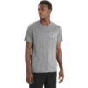 Icebreaker Tech Lite II Mountain Sunset Short Sleeve Tee Men - Gritstone Hthr -Icebreaker icebreaker mens tech lite ii mountain sunset short sleeve tee gritstone hthr 3 1382971