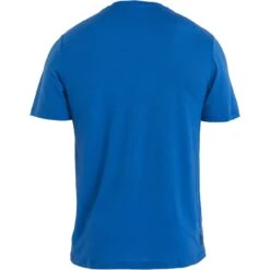 Icebreaker Tech Lite II Natural Ski Tour Short Sleeve Tee Men - Lazurite -Icebreaker icebreaker mens tech lite ii natural ski tour short sleeve tee lazurite 2 1486644