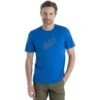 Icebreaker Tech Lite II Natural Ski Tour Short Sleeve Tee Men - Lazurite -Icebreaker icebreaker mens tech lite ii natural ski tour short sleeve tee lazurite model 1 1499180