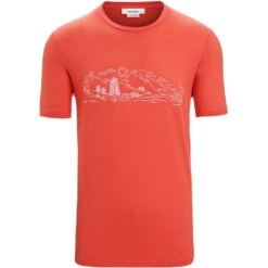 Icebreaker Tech Lite II Nature Sprint Short Sleeve Tee Men - Vibrant Earth 11 Icebreaker Tech Lite II Nature Sprint Short Sleeve Tee Men - Vibrant Earth -Icebreaker icebreaker mens tech lite ii nature sprint short sleeve tee vibrant earth 1 1382995