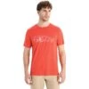 Icebreaker Tech Lite II Nature Sprint Short Sleeve Tee Men - Vibrant Earth -Icebreaker icebreaker mens tech lite ii nature sprint short sleeve tee vibrant earth 3 1382997
