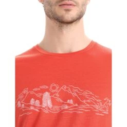 Icebreaker Tech Lite II Nature Sprint Short Sleeve Tee Men - Vibrant Earth 14 Icebreaker Tech Lite II Nature Sprint Short Sleeve Tee Men - Vibrant Earth -Icebreaker icebreaker mens tech lite ii nature sprint short sleeve tee vibrant earth 6 1383000