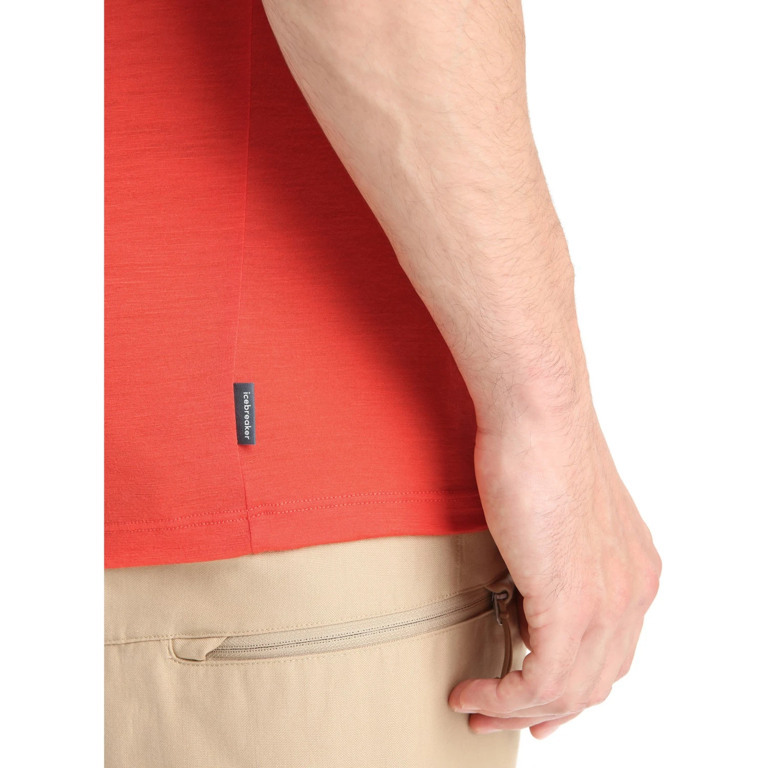 Icebreaker Tech Lite II Nature Sprint Short Sleeve Tee Men - Vibrant Earth 9 Icebreaker Tech Lite II Nature Sprint Short Sleeve Tee Men - Vibrant Earth - Image 7