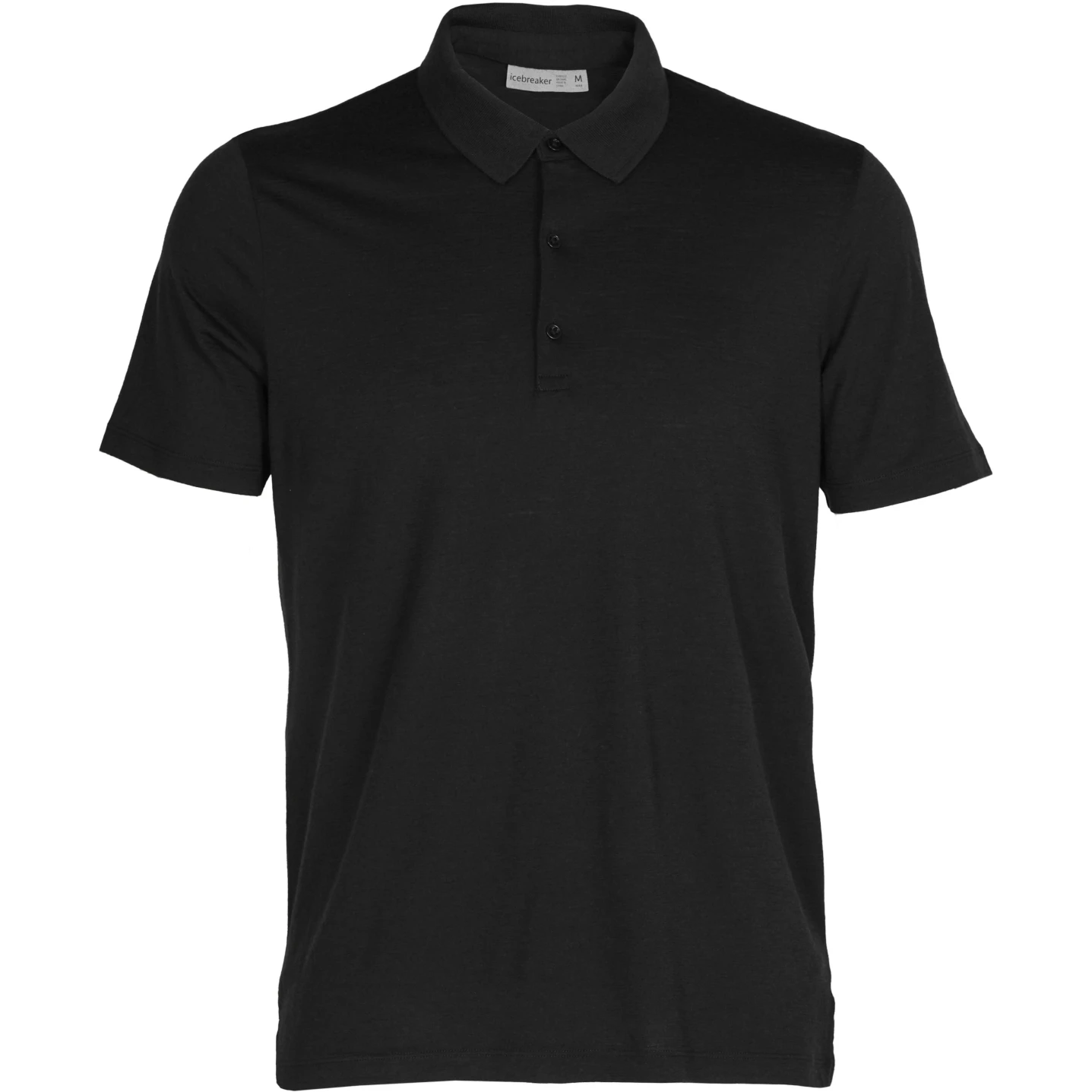 Icebreaker Tech Lite II Polo Shirt Men - Black 5 Icebreaker Tech Lite II Polo Shirt Men - Black - Image 3