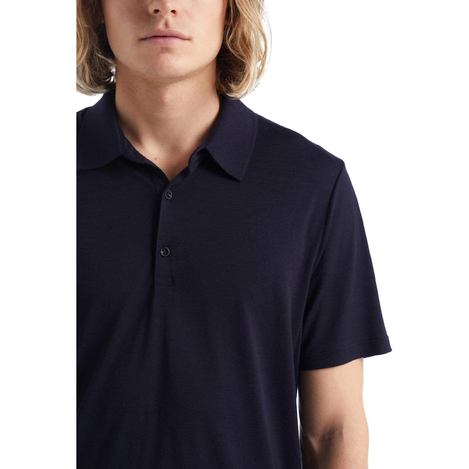 Icebreaker Tech Lite II Polo Shirt Men - Midnight Navy 8 Icebreaker Tech Lite II Polo Shirt Men - Midnight Navy - Image 6