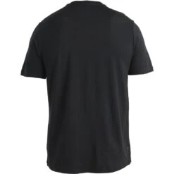 Icebreaker Tech Lite II Ski Stripes T-Shirt Men - Black -Icebreaker icebreaker mens tech lite ii ski stripes t shirt black 2 1487229