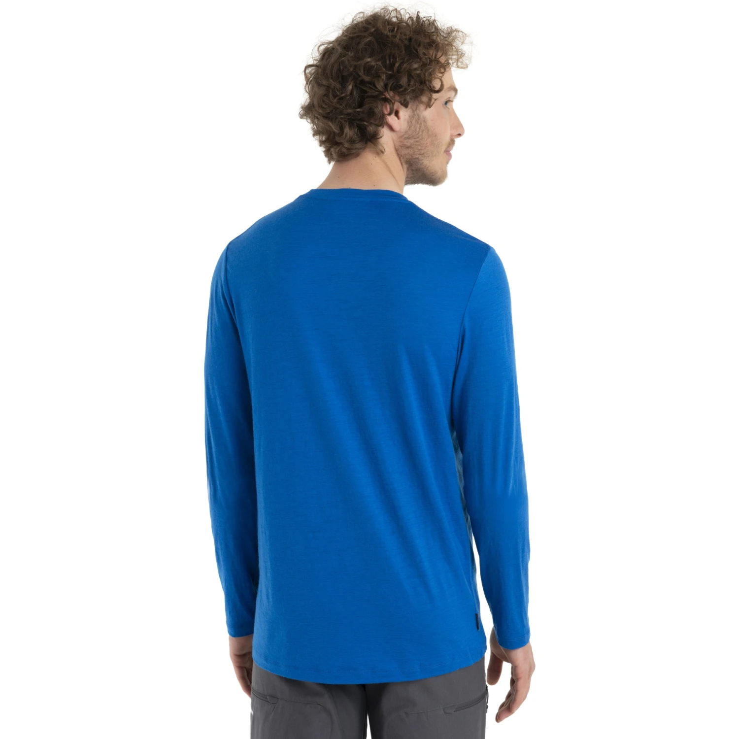 Icebreaker Tech Lite II Skiing Yeti Long Sleeve Tee Men - Lazurite 4 Icebreaker Tech Lite II Skiing Yeti Long Sleeve Tee Men - Lazurite - Image 2