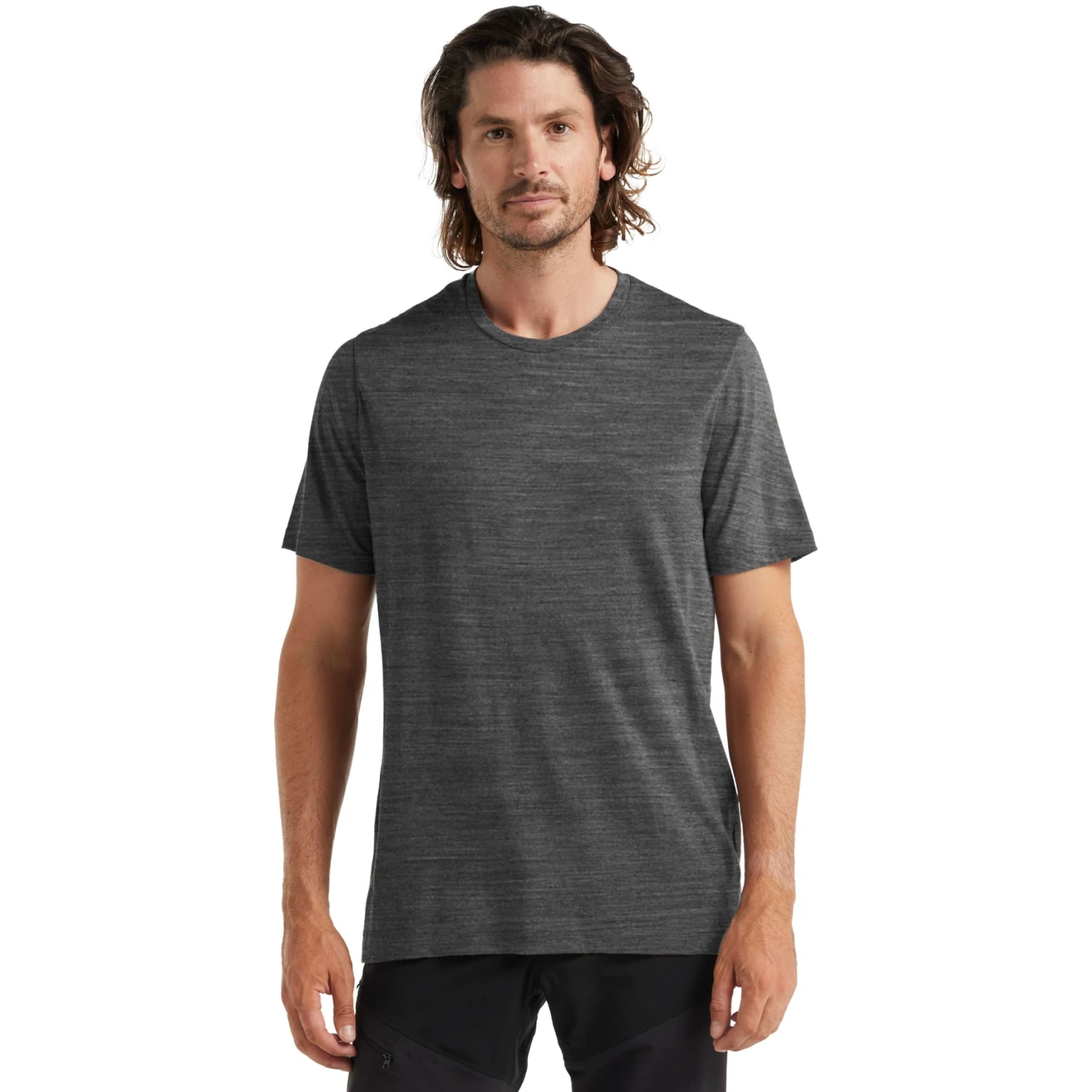 Icebreaker Tech Lite II T-Shirt Men - Gritstone Hthr 3 Icebreaker Tech Lite II T-Shirt Men - Gritstone Hthr